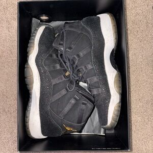 Special Edition Black Suede Jordan 11’s